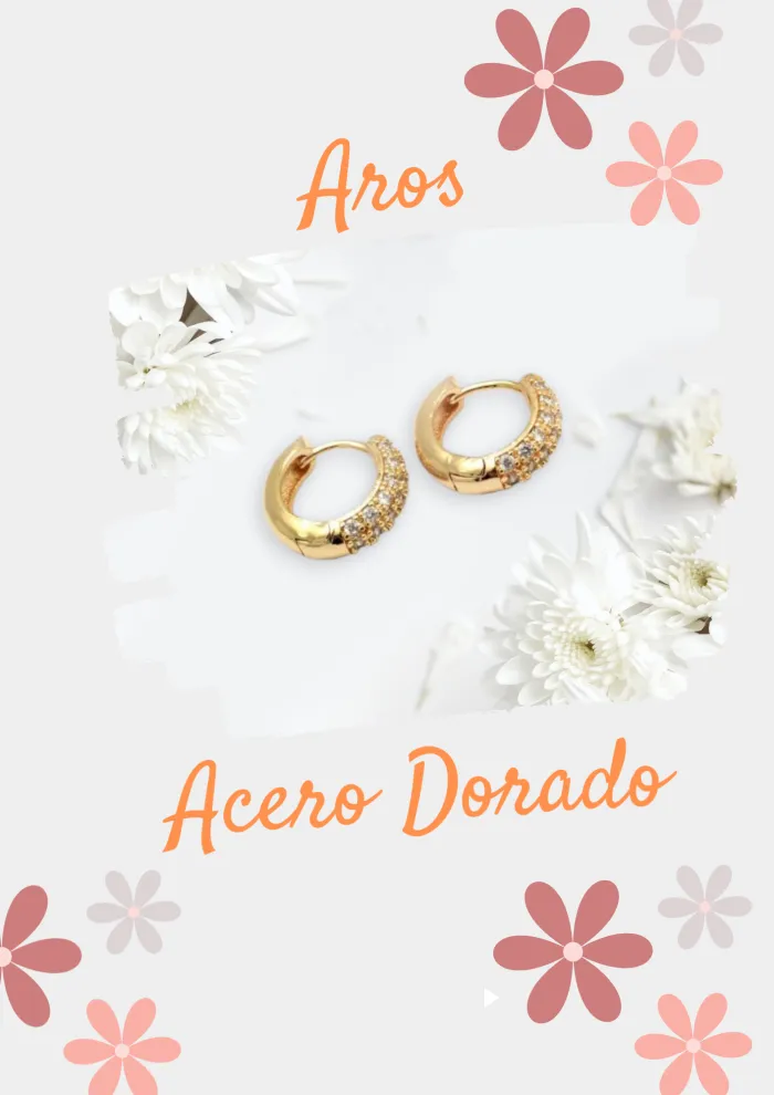 Aros Acero /Acero Dorado