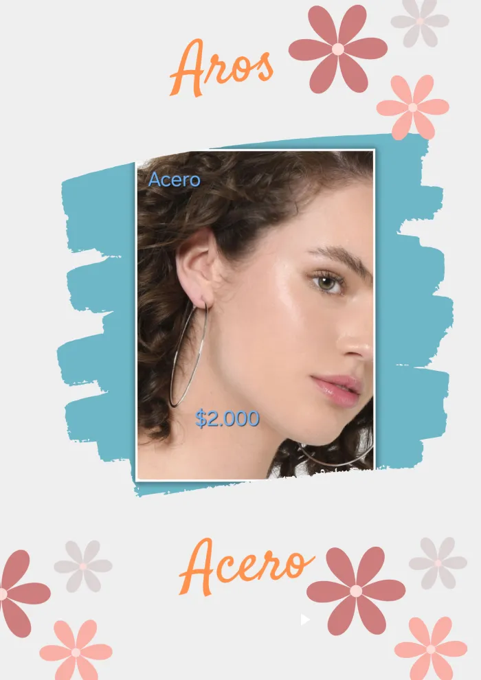 Argollas Acero 3cm/4.5cm/6cm/acero con dorado 3cm 2