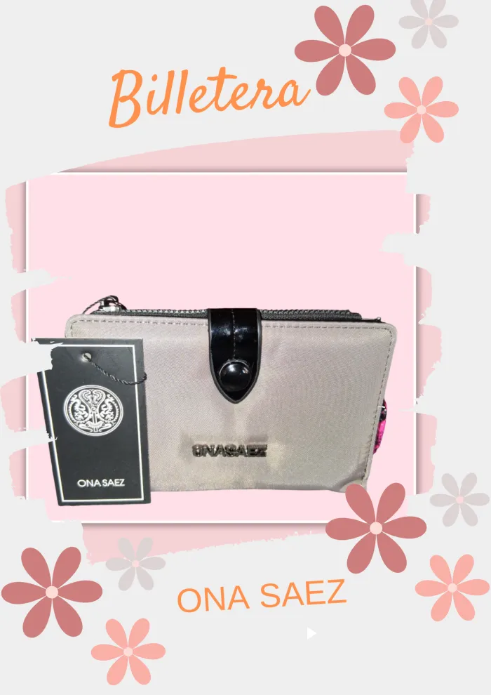 Billetera Ona saez color vison  