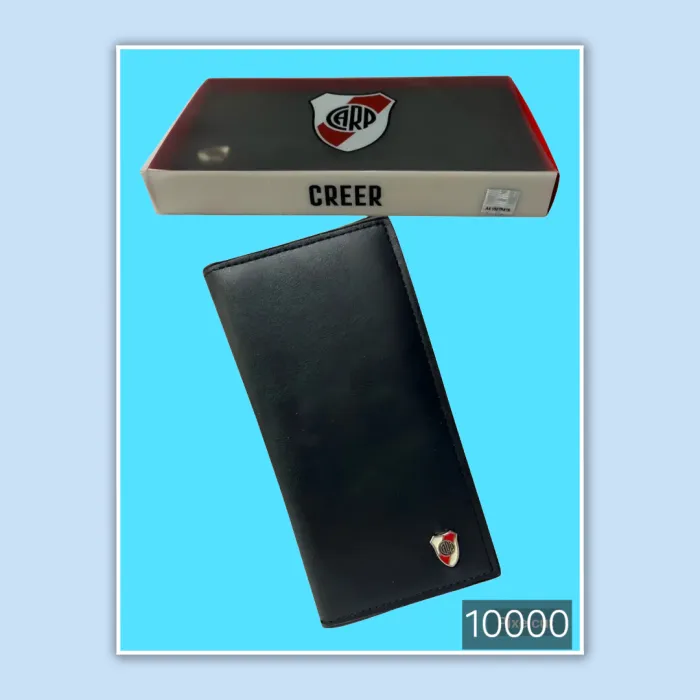 Billetera tarjetero River/Boca