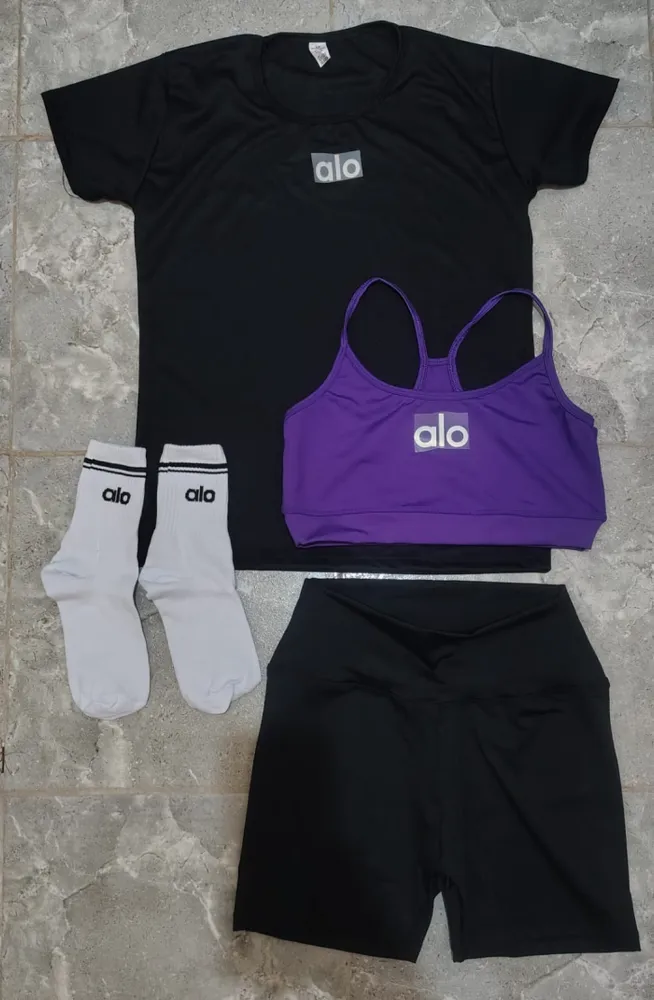 Combo deportivo Alo Lila