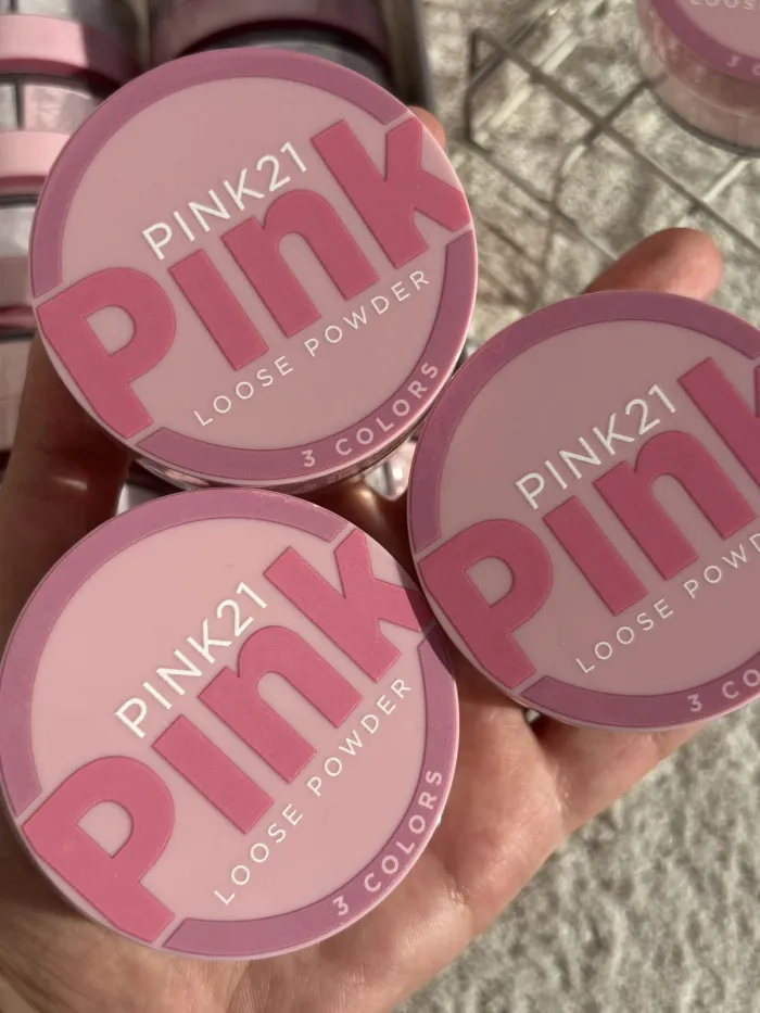 Polvos Traslúcidos tricolor pink21