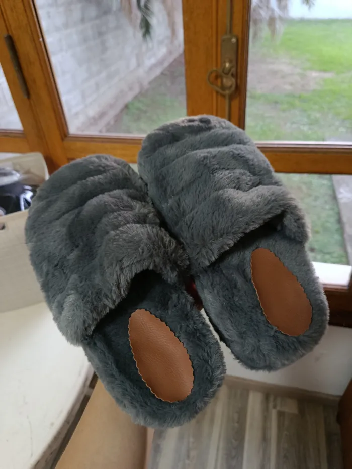 Pantuflas peluche 
