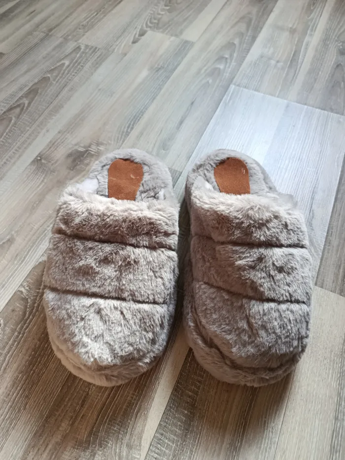 Pantuflas peluche 
