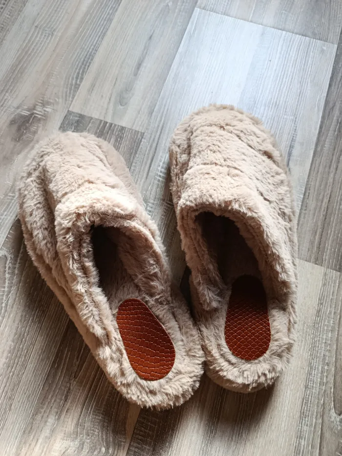 Pantuflas peluche  2