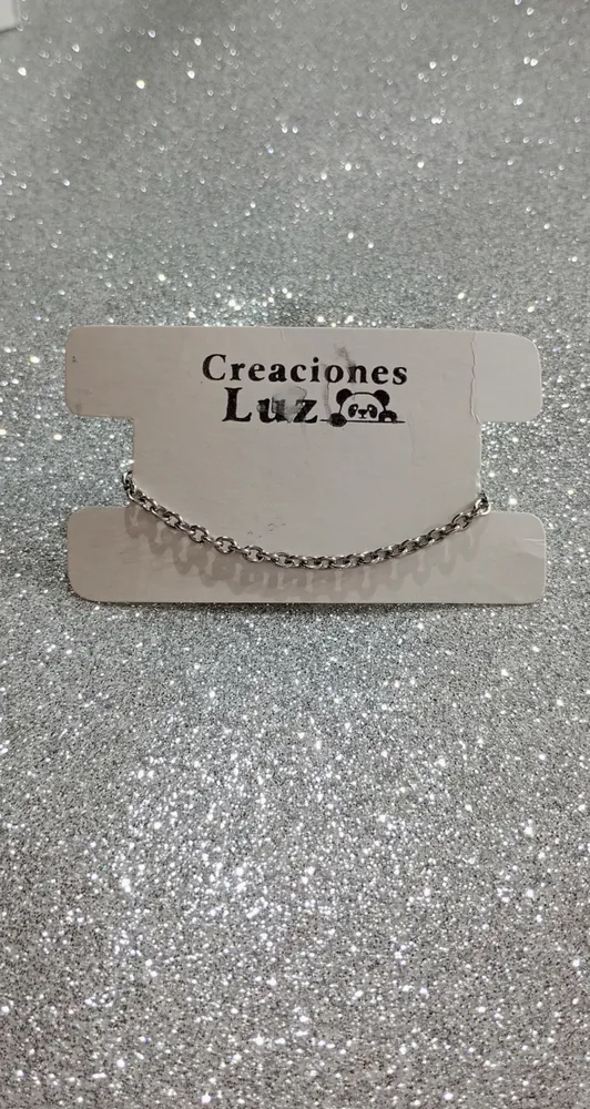 Pulseras: Acero/macramé 