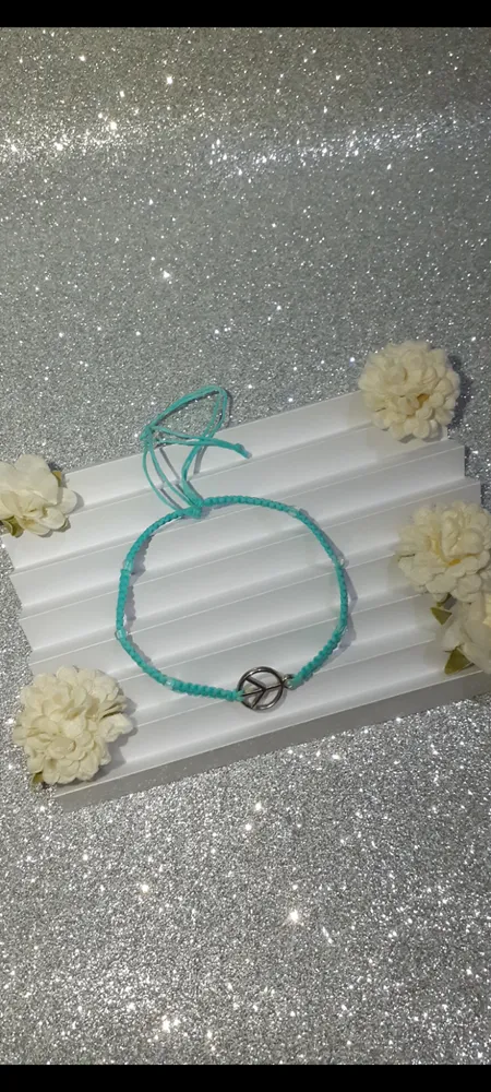 🔸 Tobillera Macramé 