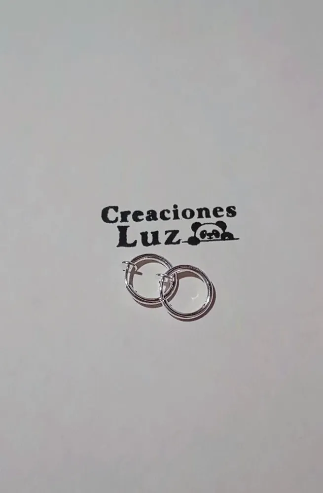 🔸 Aros Acero Blanco 