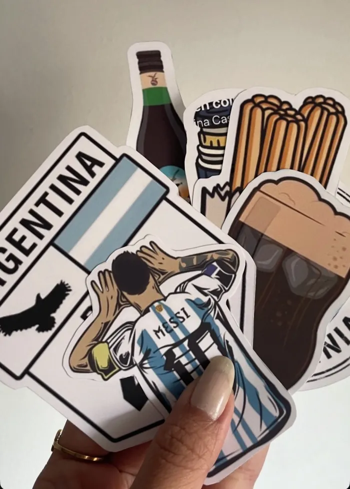 Stickers resistentes al agua