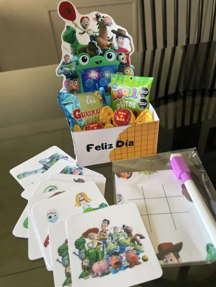 Caja personalizada Día del niño 🌈