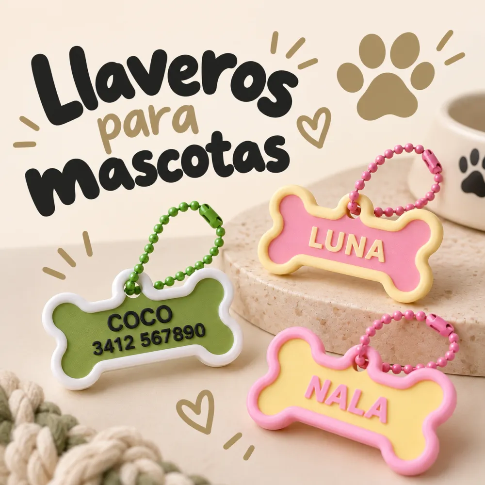Llaveros para mascotas