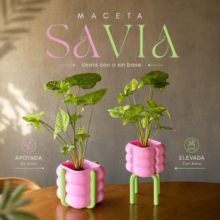 Maceta Savia