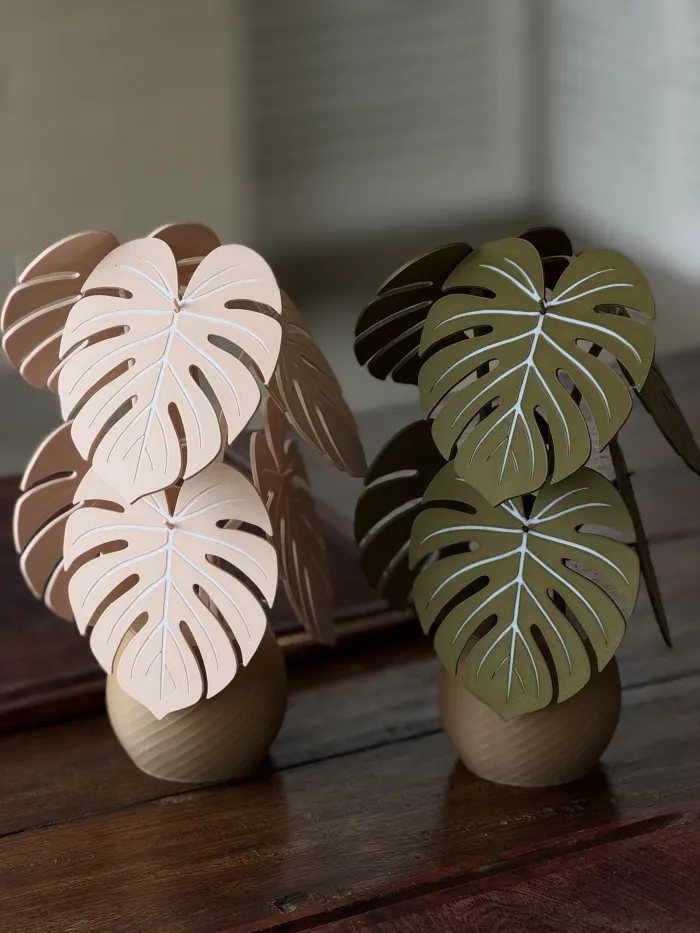 MONSTERA · Set de 6 posavasos