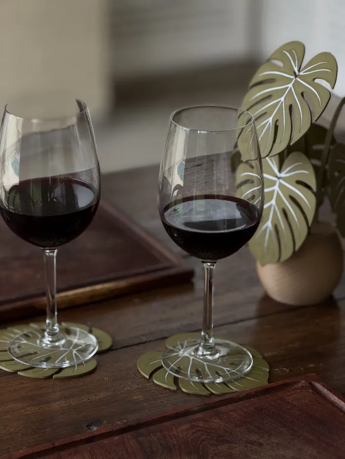 MONSTERA · Set de 6 posavasos 2