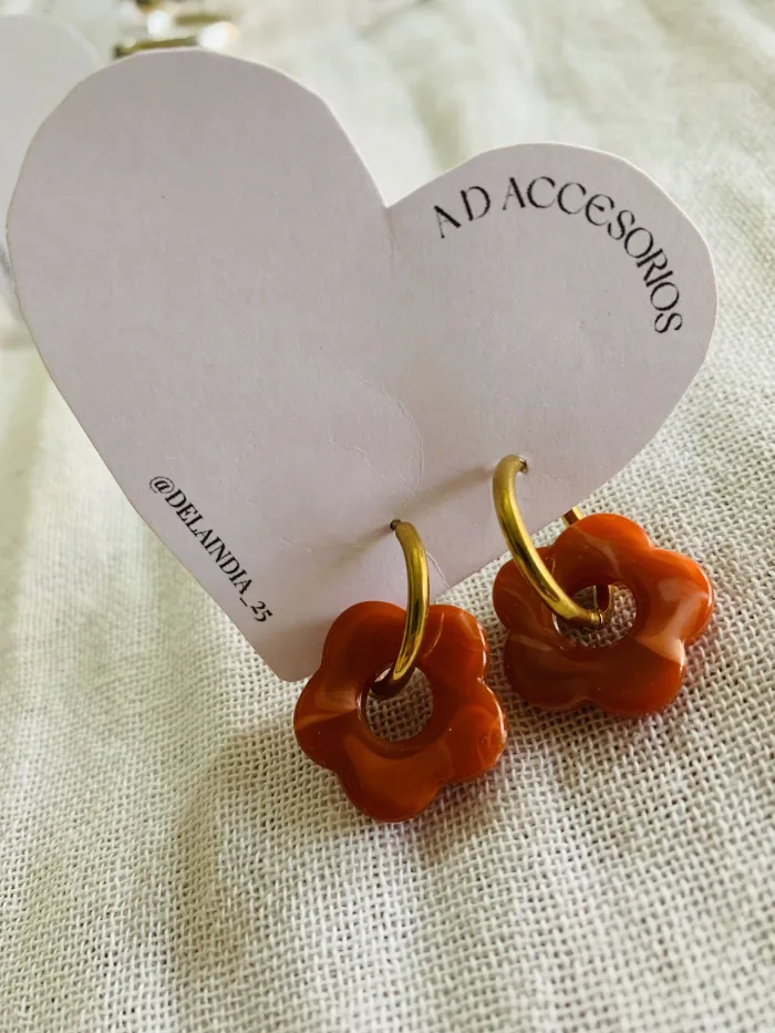 - Aros Aura Flor - 🌺 