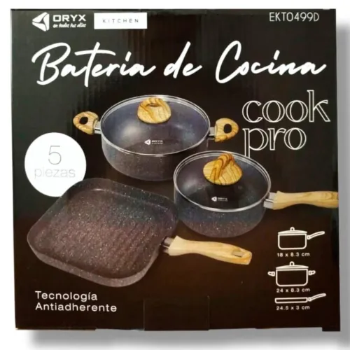 Set bateria de Cocina Oryx - Cook Pro 