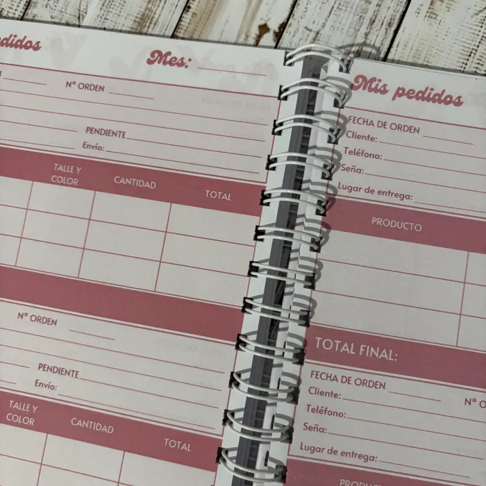 Agenda de pedidos  2