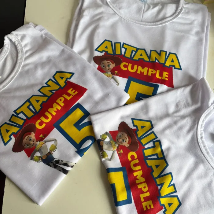 Remeras sublimadas adultos- niños