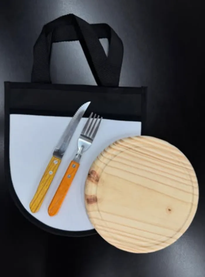 Set parrillero con funda personalizada 2