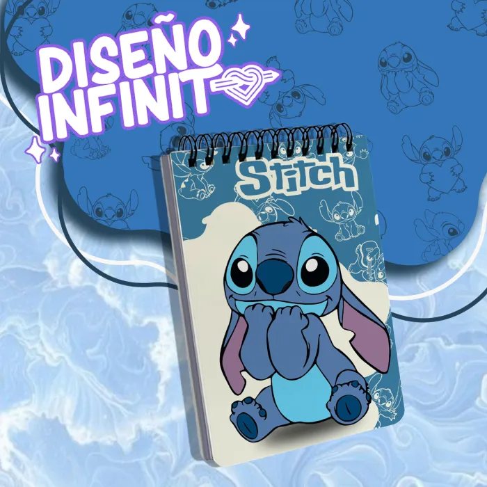 Tapas de libretas de Stitch