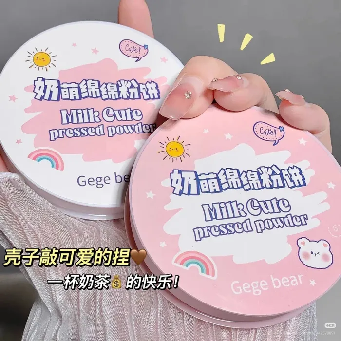POLVO COMPACTO GEGE BEAR "CUTE MILK" 