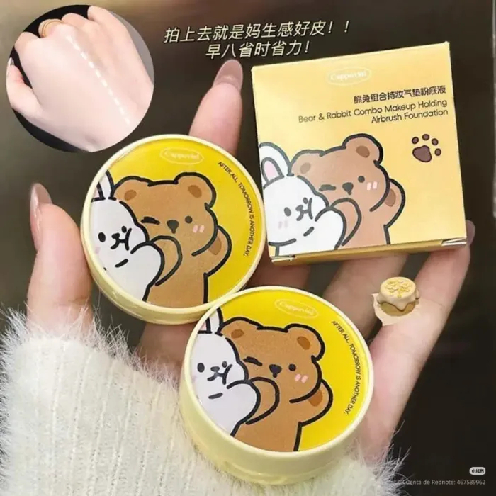 MINI BASE CAPPUVINI "BEAR & RABBIT"