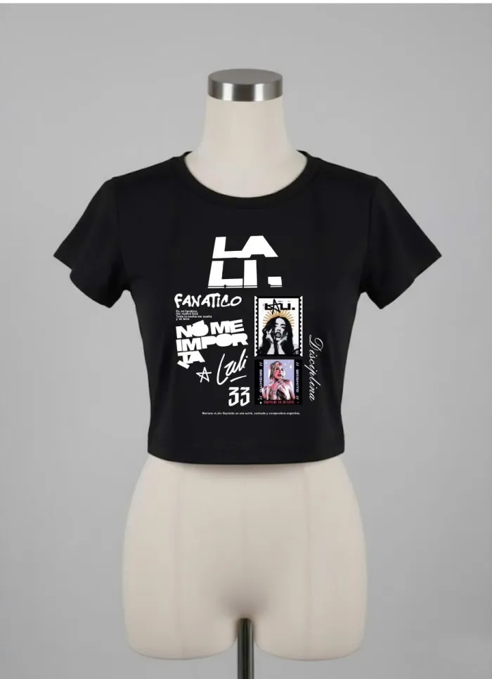 Baby Tee Lali Diseño 2