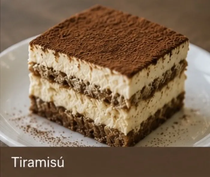 Tiramisú