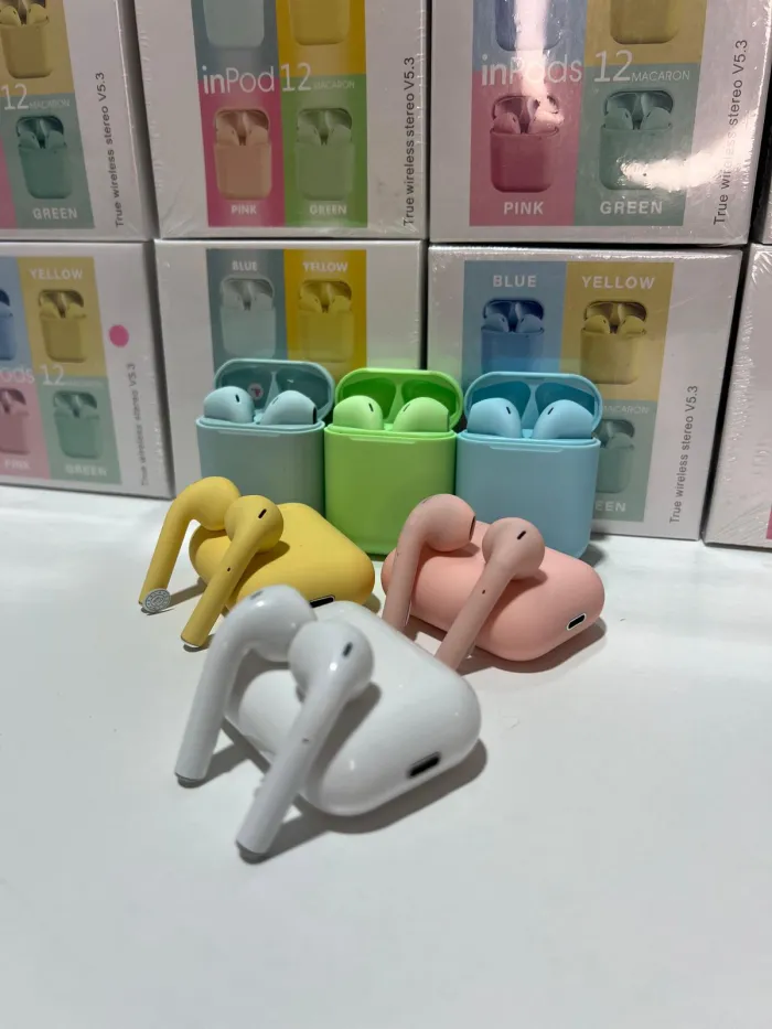 Auriculares bt inpod12. Verdes