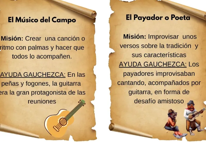 JUEGO DE ESTACIONES  "DÍA DE LA TRADICIÓN"  2