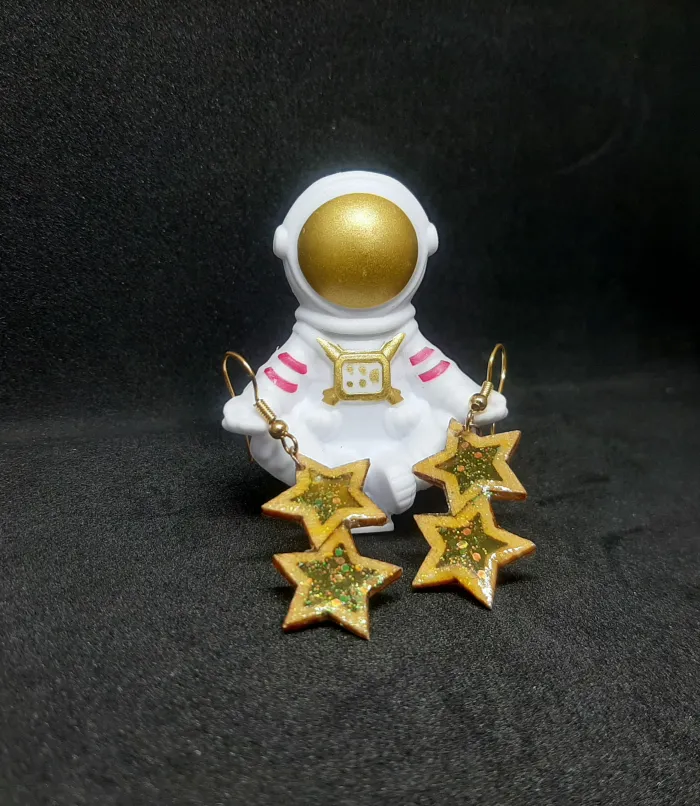 Aros Estrella Brillantes