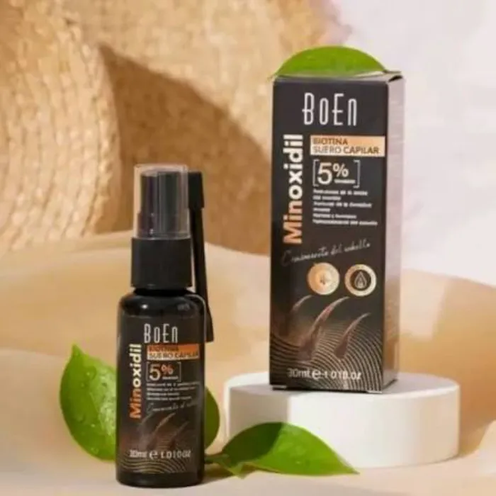 BoEn BiOTINA SUERO CAPILAR con 5% Minoxidil  2