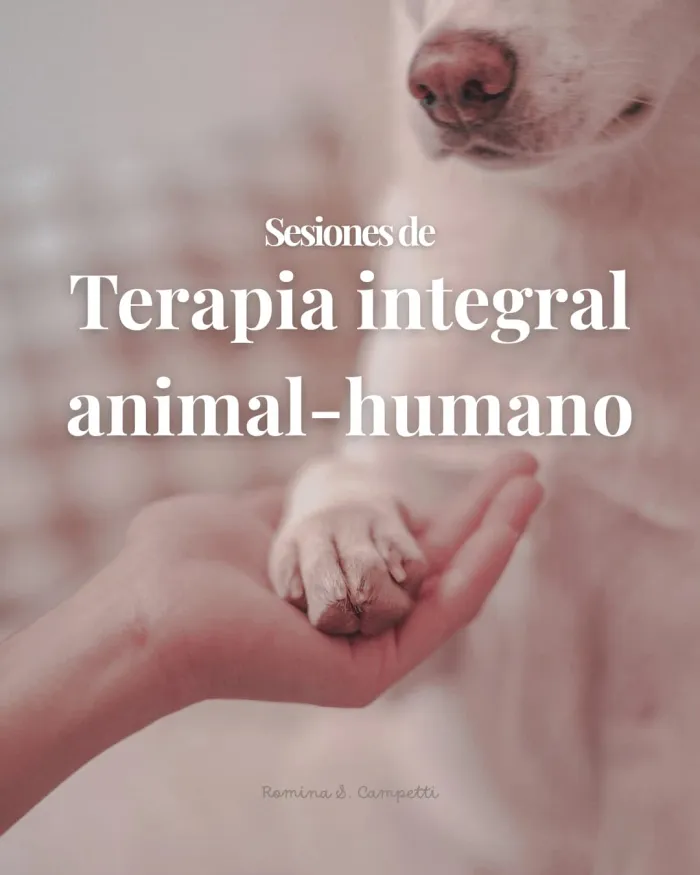Terapia integral animal-humano
