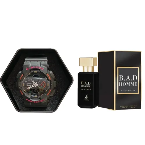 G-SHOCK NITRO  + PERFUME BAD HOMME