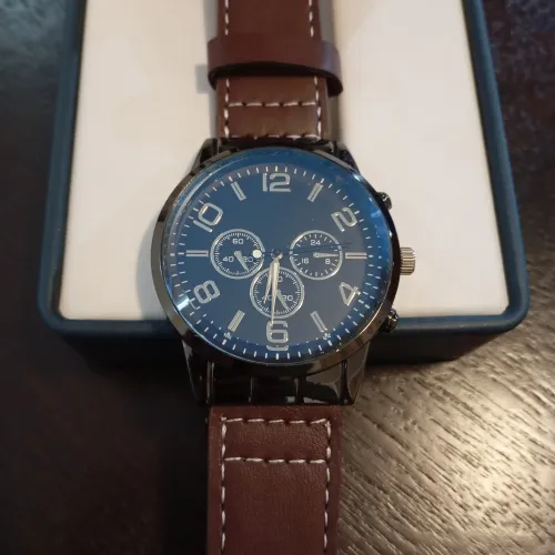 Reloj Cuero + Perfume Toro Pour Homme  2