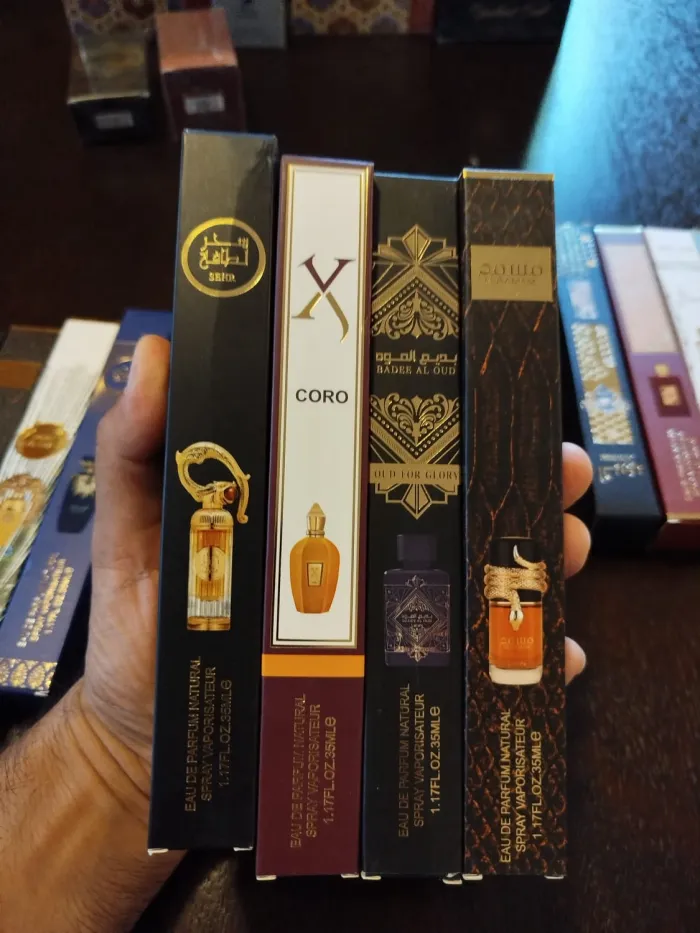 Fragancias de Bolsillo 35 ML Tubitos Arabes