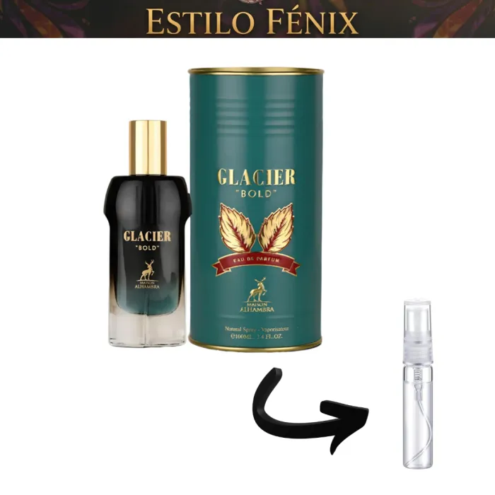 Decant Perfume Glacier Bold Maison Alhambra 5 ml