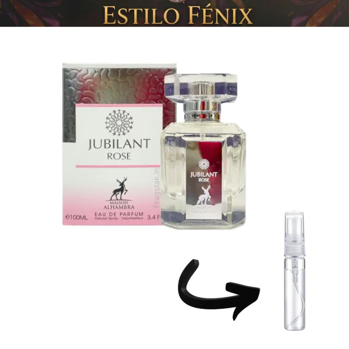 Decant Jubilant Rose Maison Alhambra 5 ml