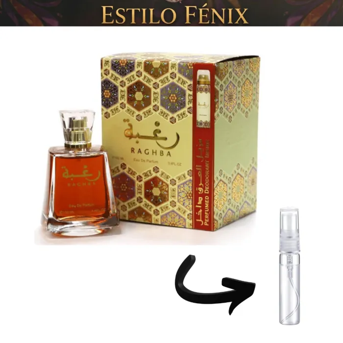 Decant Raghba Lattafa 5ml