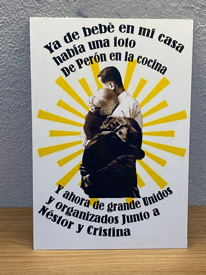 Chapa Aluminio - Peron & Evita