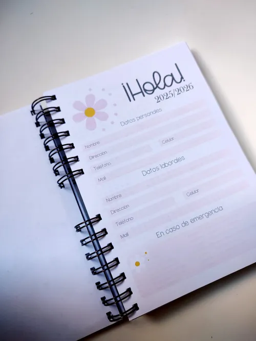 Agenda Diseña una vida que ames 2