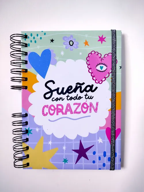 Agenda Sueña con todo tu corazón 