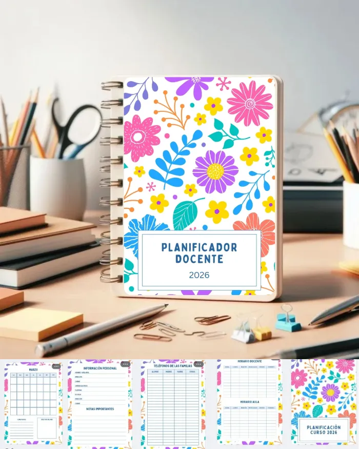 Agenda Docente 2026 - Archivo PDF 