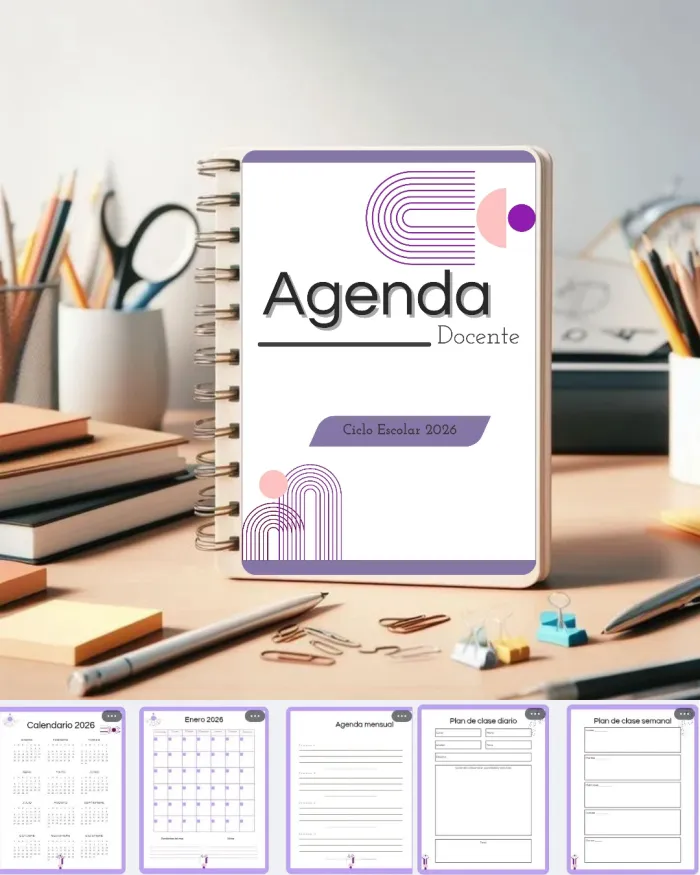 Agenda Docente 2026 - Archivo PDF 
