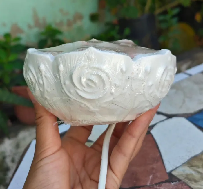 Lámpara de Sal Flor Chica 