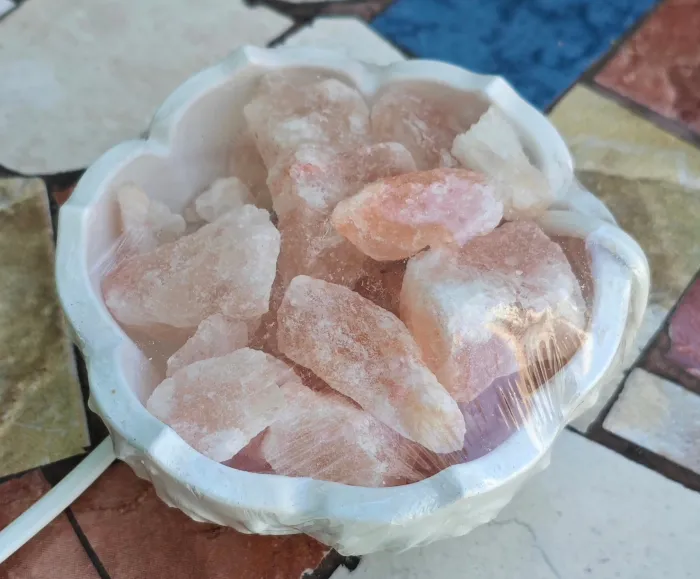 Lámpara de Sal Flor Chica  2