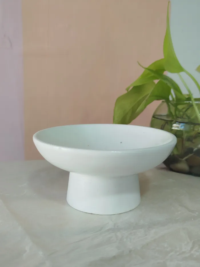 Portavela en yeso paris