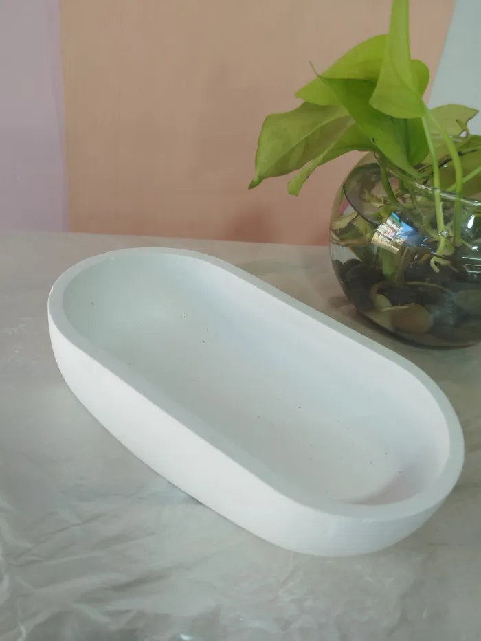 Cuenco ovalada para hacer terrarios