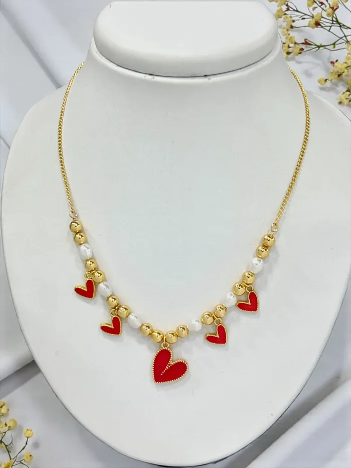 Collar corazón 7156 2