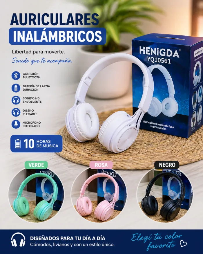 Auriculares Bluetooth HENGDA